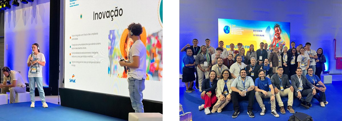Genésio Gomes recebendo o Prêmio Recife de Inovação 2025
